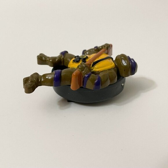 Vtg 80s Donatello TMNT Ninja Turtles Flip Watch No Band Not Working - Picture 5 of 15
